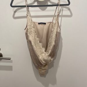 Abercrombie & Fitch Satin Bodysuit